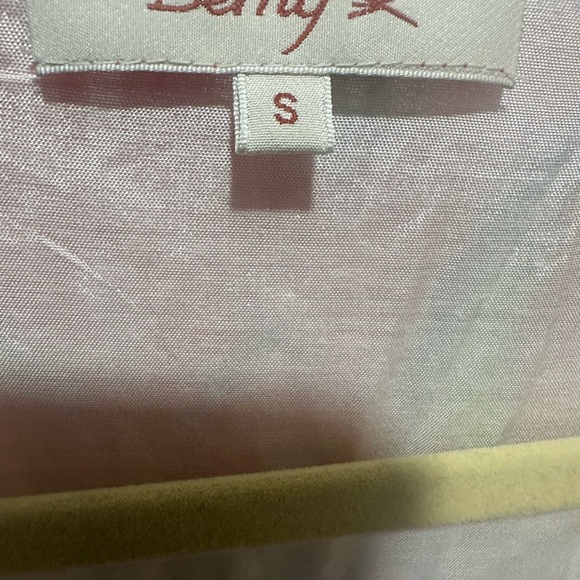 Derhy By Rene Derhy Ladies Short Sleeve Top Colourful Artsy Boho Peasant Blouse - Picture 4 of 9